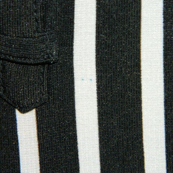 2 for/ $40 Nygard Half Button Up Black Paisley Striped Tunic Size Small - Picture 16 of 16